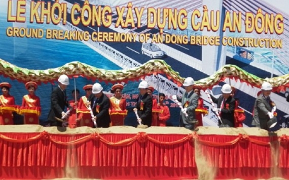 Lễ khởi công xây dựng dự án cầu An Đông - VĨNH HƯNG JSC