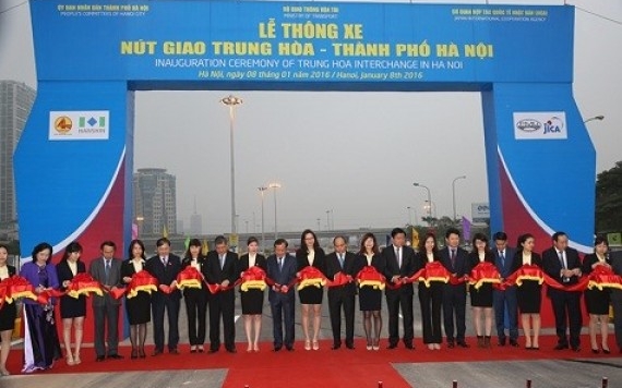 Lễ thông xe nút giao thông Trung Hoà - thành phố Hà Nội - VĨNH HƯNG JSC