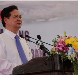 Thủ tướng Nguyễn Tấn Dũng phát lệnh khởi công cầu lớn nhất Việt Nam - VĨNH HƯNG JSC