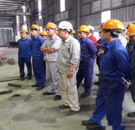 Vĩnh Hưng IP tổ chức khóa đào tạo An toàn lao động tại nhà máy Vĩnh Hưng - Khu CN phố nối B - Hưng Y - VĨNH HƯNG JSC