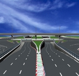 Vĩnh Hưng trúng thầu thi công hệ thống chống thấm cho gói thầu hoàn chỉnh nút giao Trung Hòa. - VĨNH HƯNG JSC