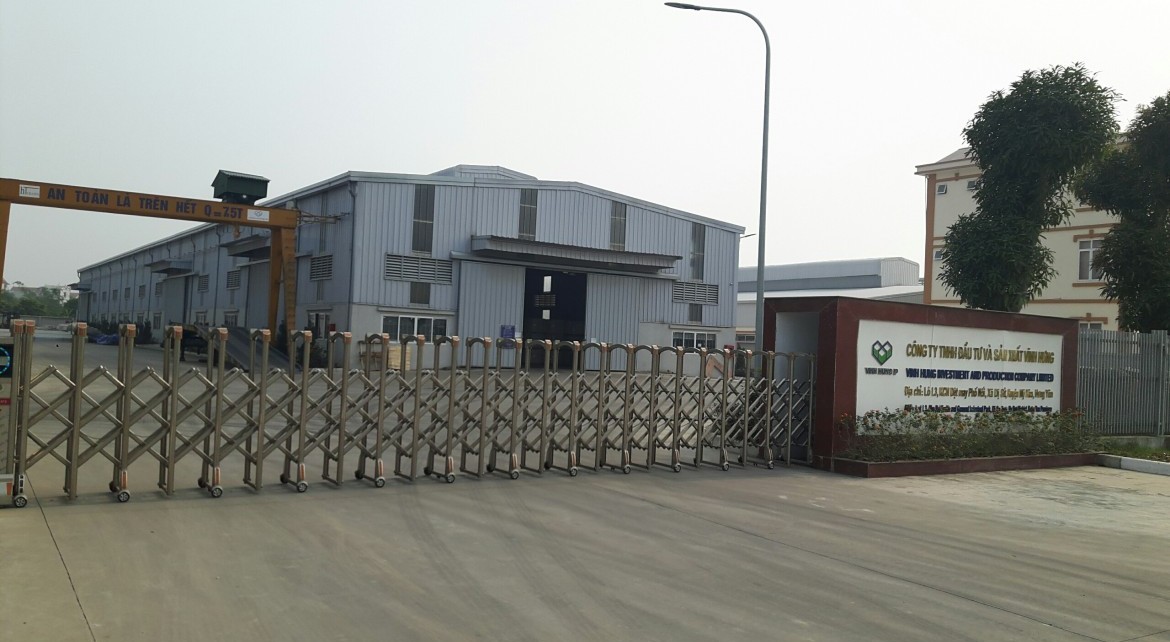 NHÀ MÁY VĨNH HƯNG IP - VĨNH HƯNG JSC