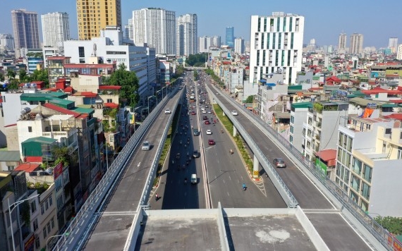 The inauguration ceremony of The Ring road no. 2 throug - Vinh Hung JSC