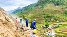 Giải pháp gia cố mái taluy dương, chống đá lở, đá rơi - VĨNH HƯNG JSC