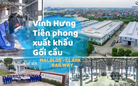 Vĩnh Hưng JSC - Tiên phong xuất khẩu gối cầu 34,500kN - VĨNH HƯNG JSC