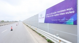 VĨNH HƯNG LẮP ĐẶT TƯỜNG CHỐNG ỒN TẠI MAI SƠN - QL45 - VĨNH HƯNG JSC