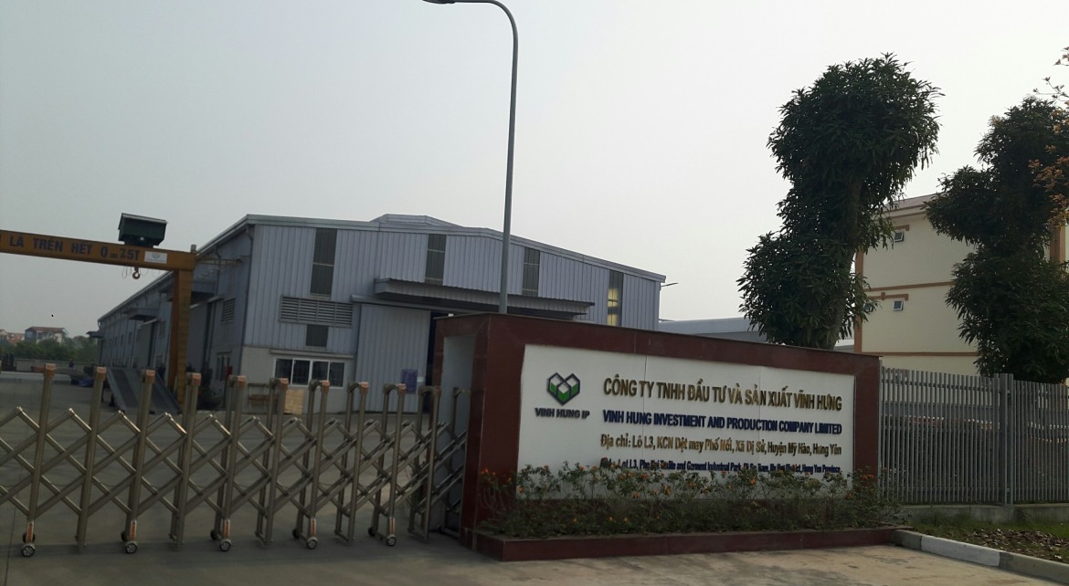 NHÀ MÁY VĨNH HƯNG IP - VĨNH HƯNG JSC