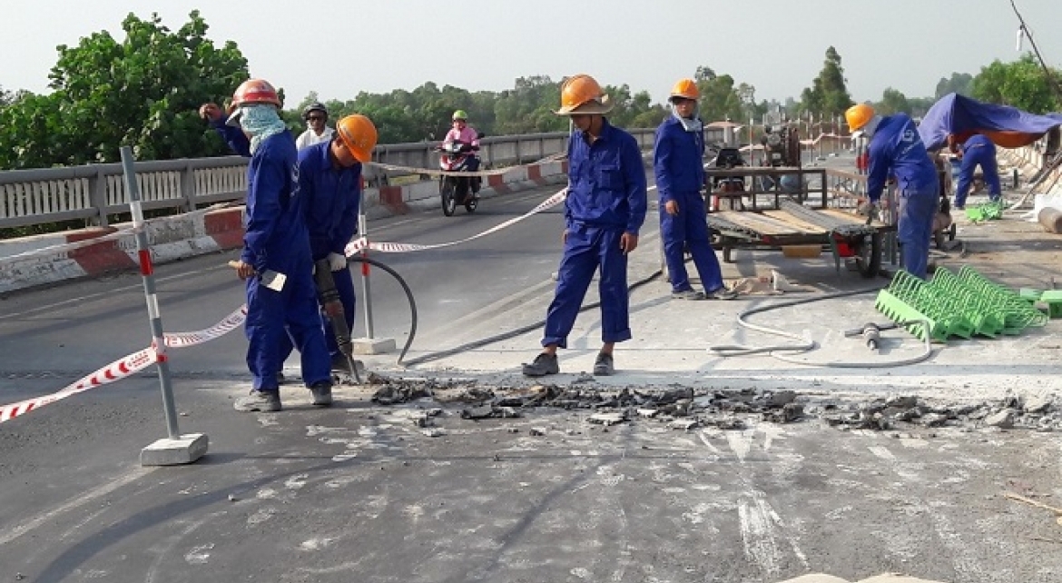 Dự án sữa chữa các cầu trên Quốc lộ N2 Long An - VĨNH HƯNG JSC