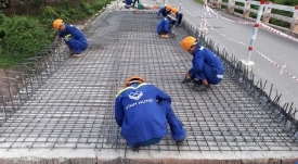 Dự án sữa chữa các cầu trên Quốc lộ N2 Long An - VĨNH HƯNG JSC