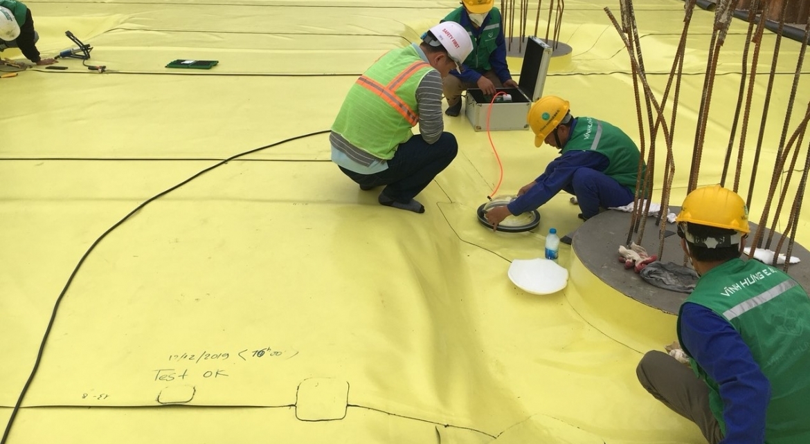 DỰ ÁN CHỐNG THẨM NHỐN - GA HÀ NỘI - VĨNH HƯNG JSC