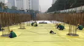 DỰ ÁN CHỐNG THẨM NHỐN - GA HÀ NỘI - VĨNH HƯNG JSC