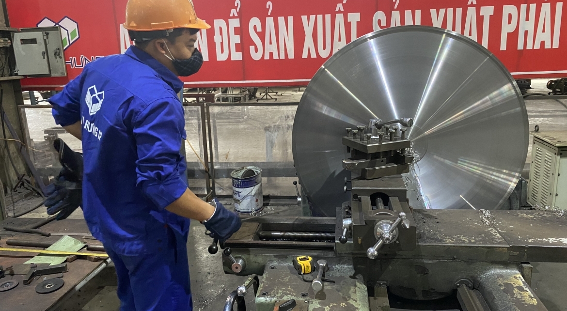 Vĩnh Hưng sản xuất Gối chậu tải trọng 20,000kN - Vinh Hung JSC