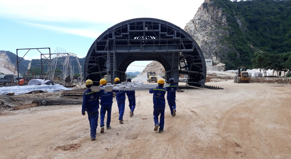 DỰ ÁN CHỐNG THẤM HẦM TAM ĐIỆP - VĨNH HƯNG JSC