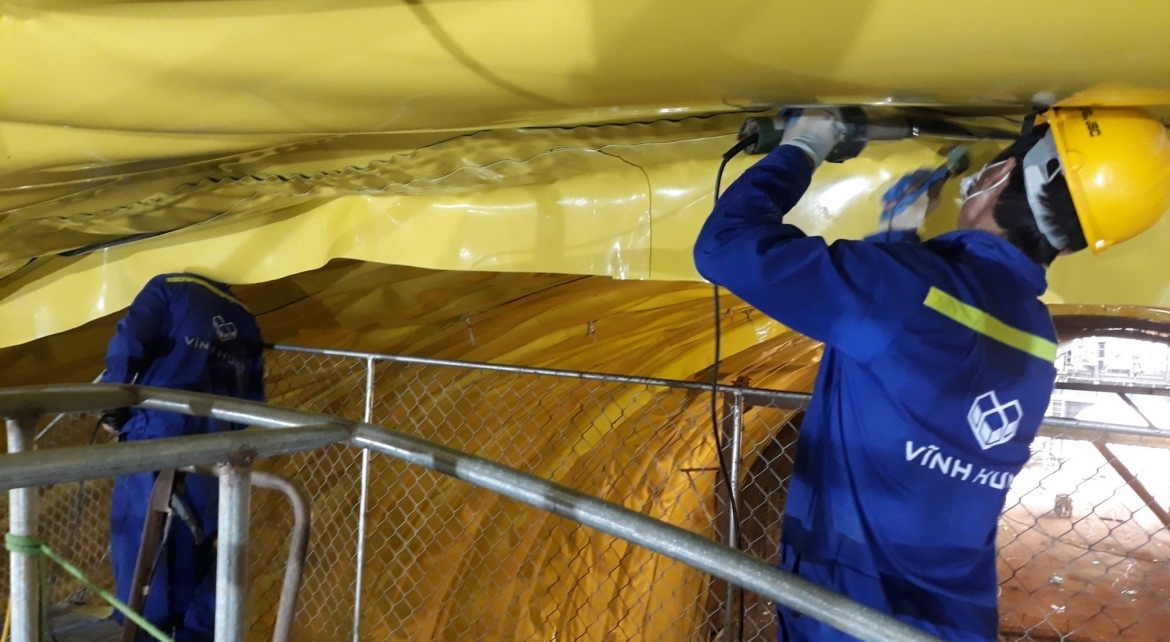 DỰ ÁN CHỐNG THẤM HẦM TAM ĐIỆP - VĨNH HƯNG JSC