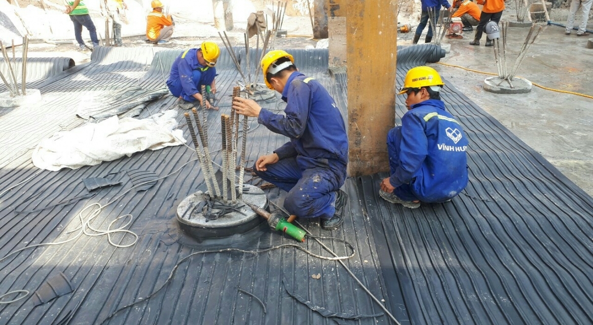 Dự án thi công chống thấm Hầm Tân Phong - VĨNH HƯNG JSC