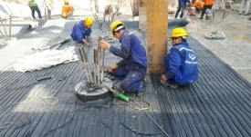 Dự án thi công chống thấm Hầm Tân Phong - VĨNH HƯNG JSC