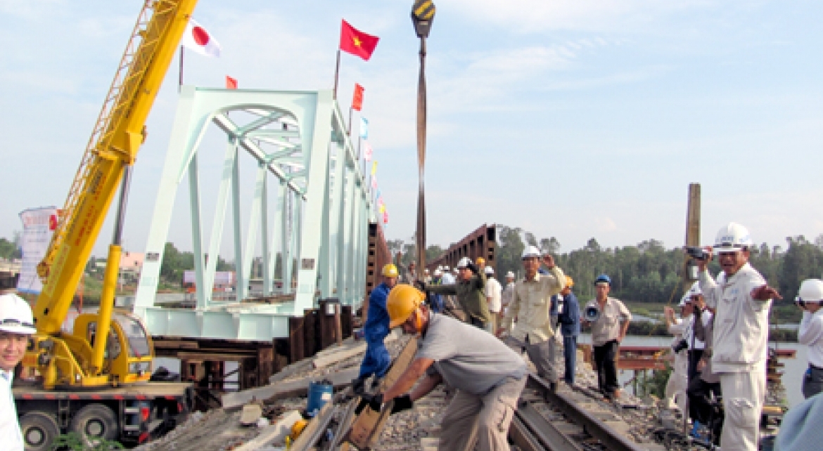 Dự án nâng cao an toàn cầu đường sắt tuyến Hà Nội – Hồ - VĨNH HƯNG JSC