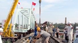Dự án nâng cao an toàn cầu đường sắt tuyến Hà Nội – Hồ - VĨNH HƯNG JSC