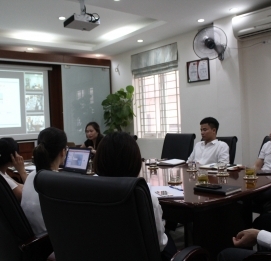 Cán bộ Vĩnh Hưng JSC tham gia buổi chia sẻ mô hình triể - VĨNH HƯNG JSC