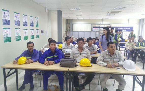 Khóa đào tạo “An toàn lao động, vệ sinh môi trường” dàn - VĨNH HƯNG JSC
