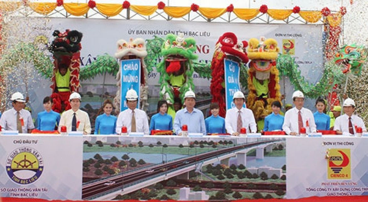Dự án cầu Giá Rai – tỉnh Bạc Liêu - VĨNH HƯNG JSC