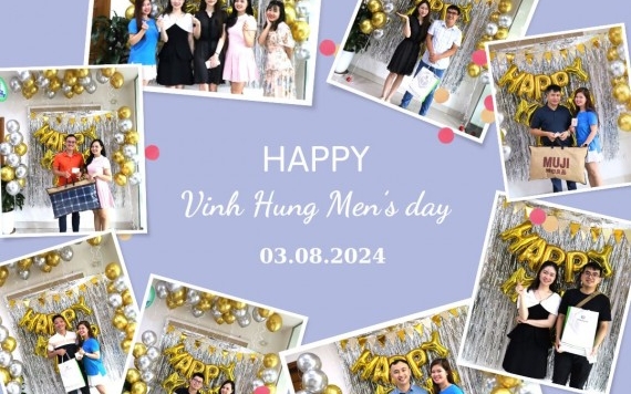 'NAM THẦN' NHÀ VĨNH HƯNG VUI VẺ TRỌN VẸN TRONG SỰ KIỆN - VĨNH HƯNG JSC