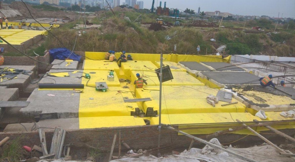 Dự án thi công chống thấm 34 căn hộ Block 8 - VĨNH HƯNG JSC