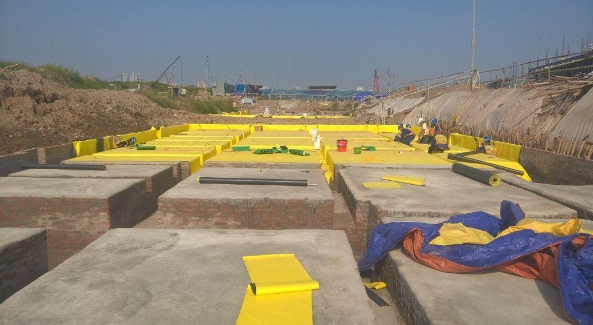Dự án thi công chống thấm 34 căn hộ Block 8 - VĨNH HƯNG JSC