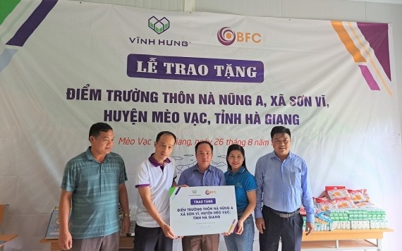 ƯƠM MẦM TRI THỨC TRÊN CAO NGUYÊN ĐÁ HÀ GIANG - VĨNH HƯNG JSC