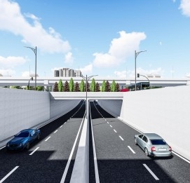 Lựa chọn xong nhà thầu thi công xây dựng hầm chui Lê Vă - VĨNH HƯNG JSC