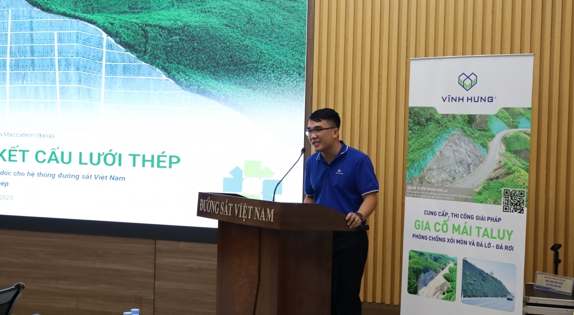 GIẢI PHÁP TRÁNH ĐÁ LỞ - ĐÁ RƠI CHO HỆ THỐNG ĐƯỜNG SẮT - VĨNH HƯNG JSC