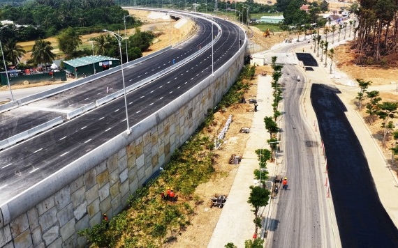 Dấu ấn kỹ thuật trên tuyến đường nối cảng Liên Chiểu - VĨNH HƯNG JSC