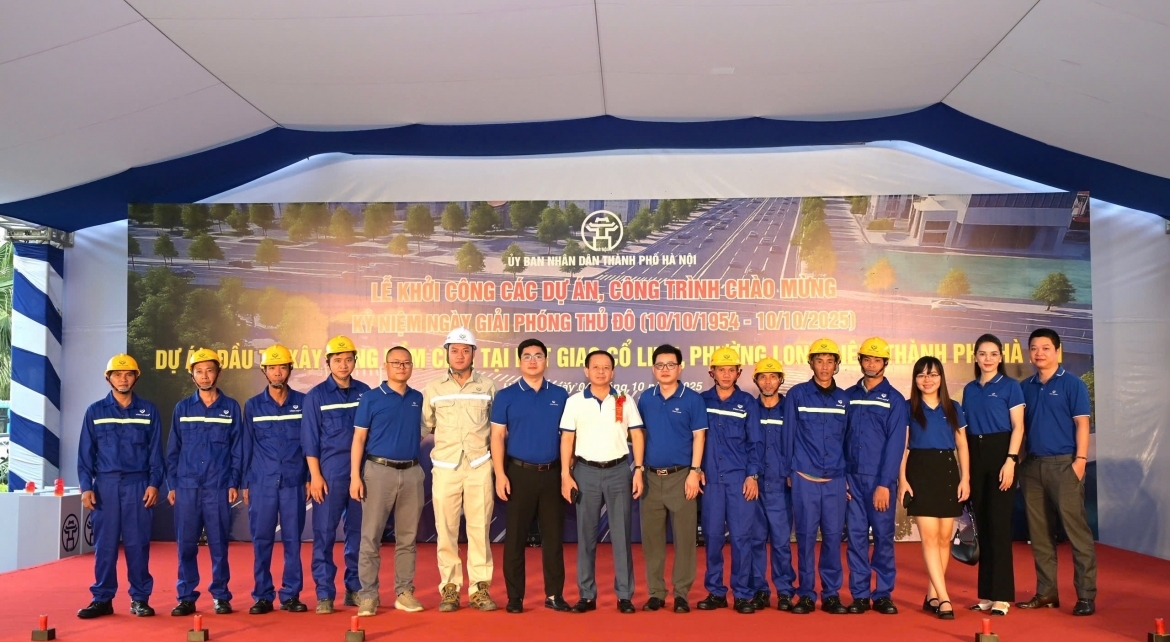 Khởi công Dự án xây dựng hầm chui tại nút giao Cổ Linh - Vinh Hung JSC