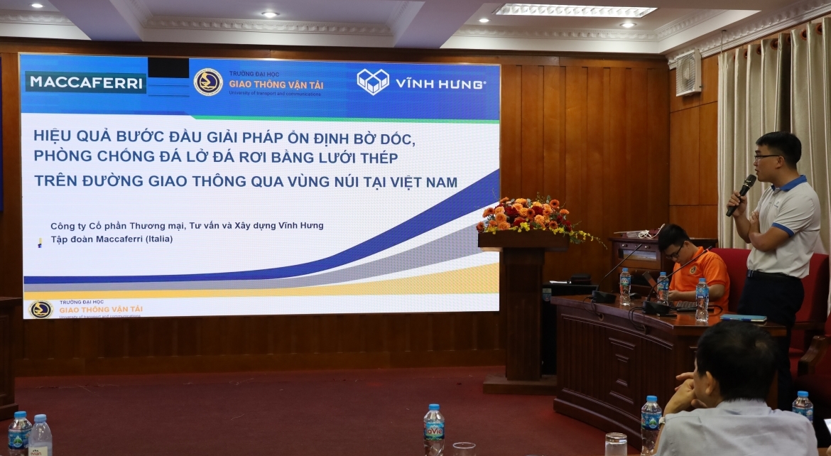 Phòng tránh trượt bờ dốc cao trên đường giao thông vùng - VĨNH HƯNG JSC