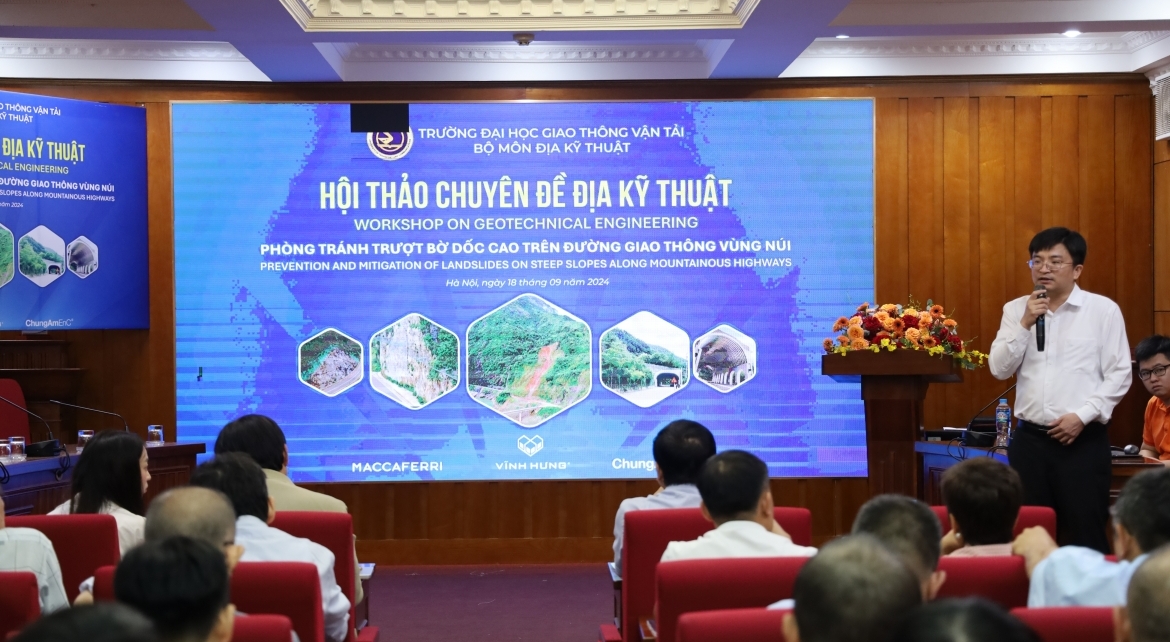 Phòng tránh trượt bờ dốc cao trên đường giao thông vùng - VĨNH HƯNG JSC