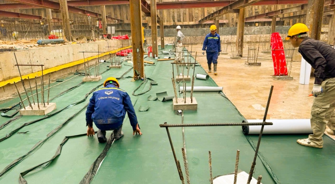 Chống thấm Hầm Phú Thứ - Nút giao đa tầng 1.400 tỷ - VĨNH HƯNG JSC