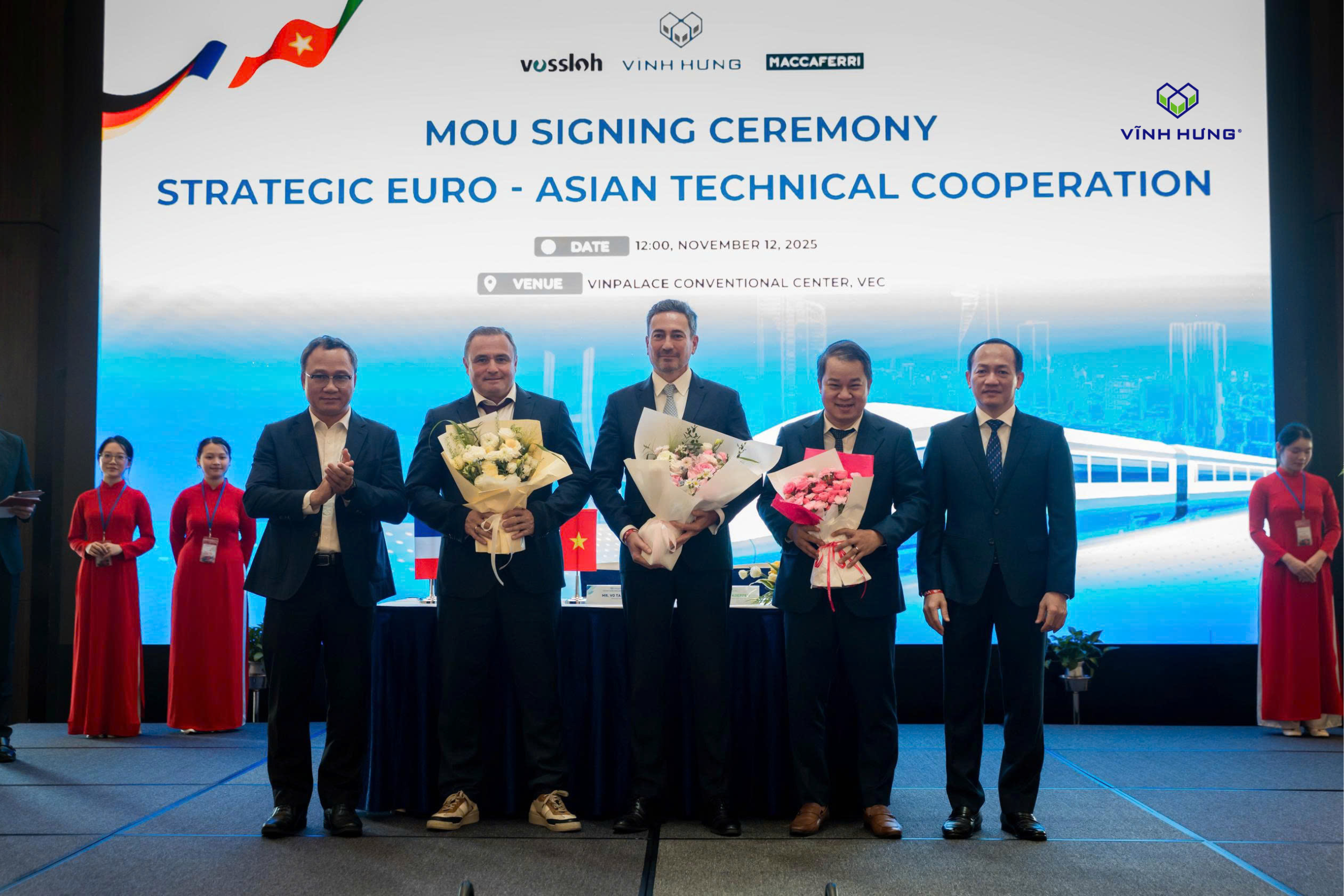 Vĩnh Hưng - Vossloh: Đưa ti&ecirc;u chuẩn sản xuất Ch&acirc;u &Acirc;u về Việt Nam, cam kết độ ch&iacute;nh x&aacute;c v&agrave; tuổi thọ vượt trội.